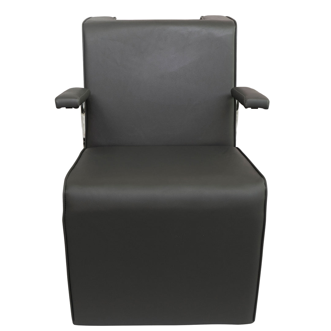 PureSana Chromium Anastasia Padded Professional HairDrying Salon Chair(Open Box)