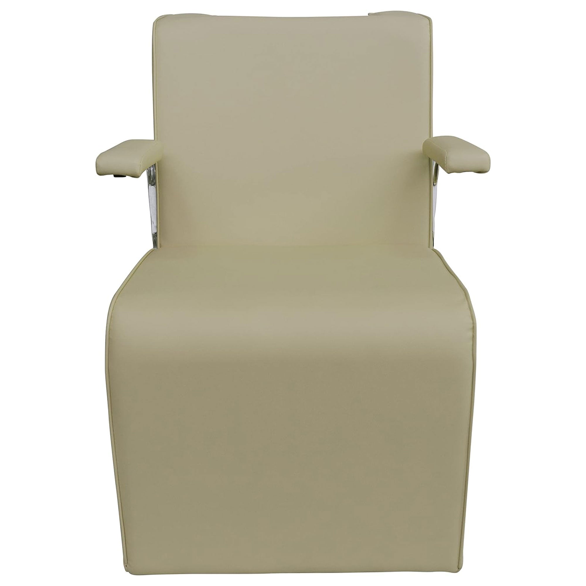 PureSana Chromium Anastasia Padded Professional Hair Drying Chair for Salons - VMInnovations