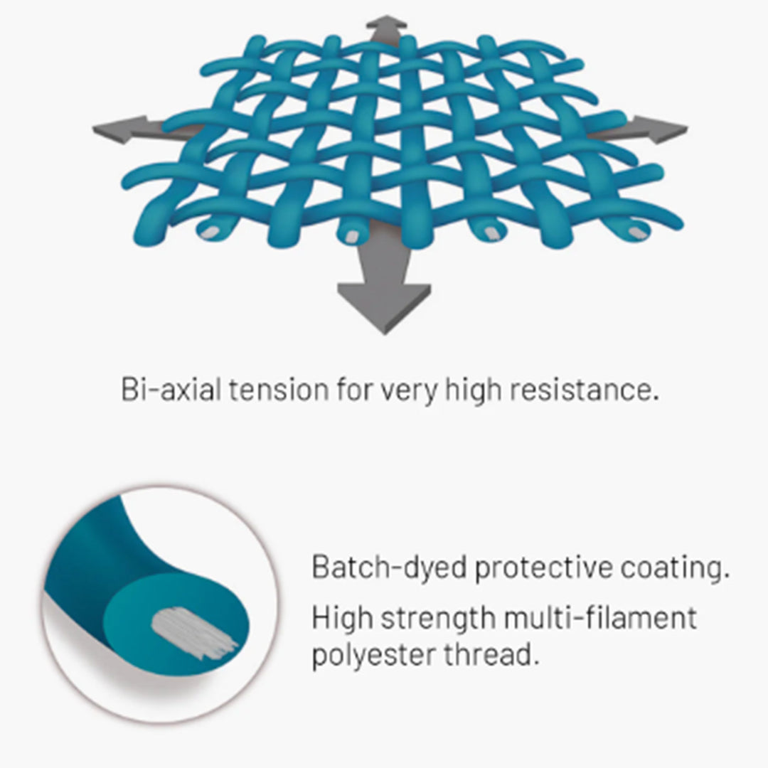 Lafuma ALU CHAM XL Adjustable Ergonomic Reclining Outdoor Chair,Ocean (Open Box)