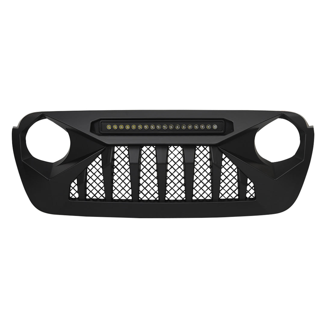 AMERICAN MODIFIED Demon Grille Compatible with 18-21 Wrangler JL & Gladiator JT