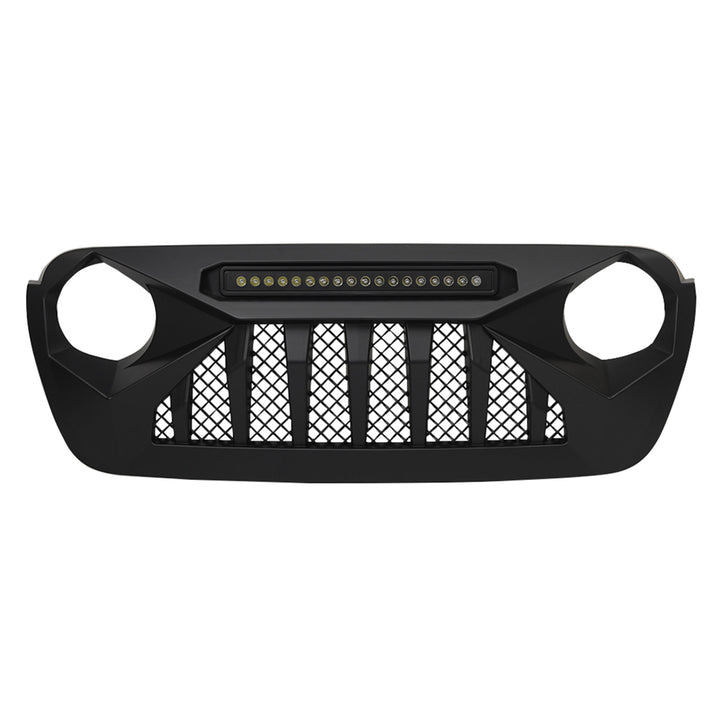 AMERICAN MODIFIED Demon Grille Compatible with 18-21 Wrangler JL & Gladiator JT