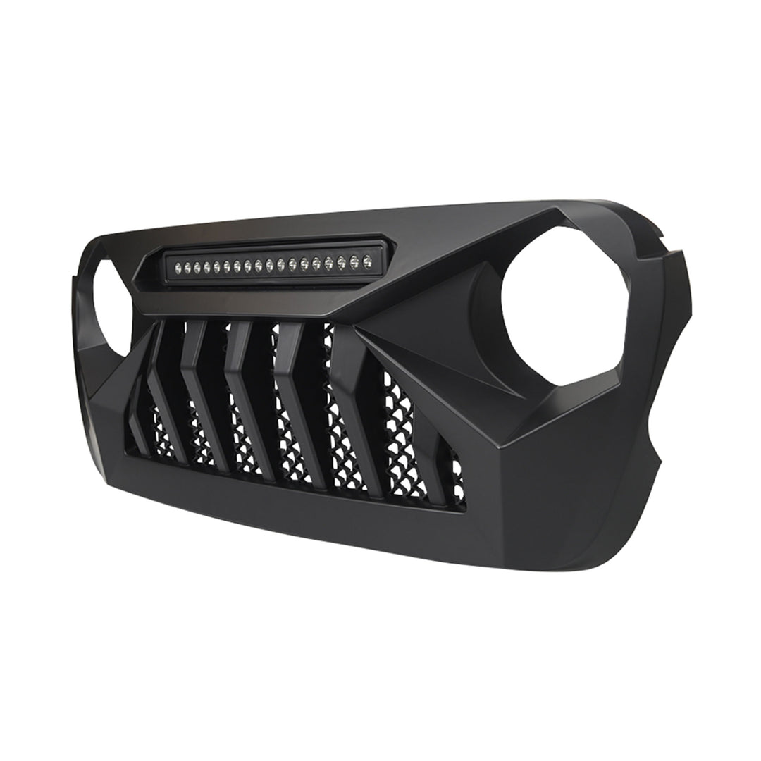 AMERICAN MODIFIED Grille Compatible w/18-21 Wrangler JL & Gladiator JT(Open Box) - VMInnovations