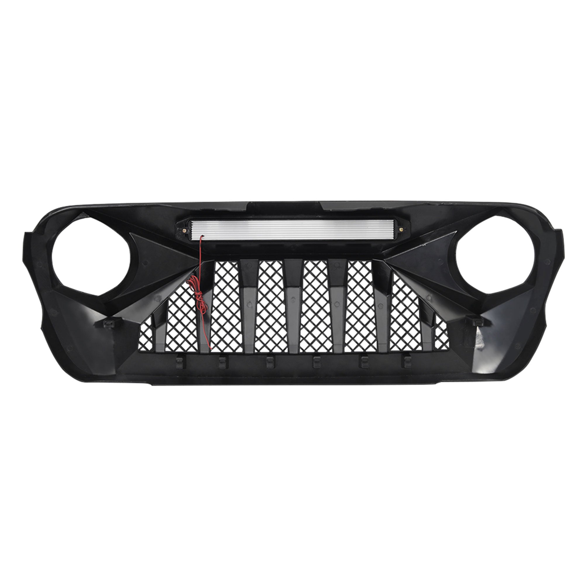 American Modified Shark Grille for 07-18 Wrangler JK/JKU, Glossy Black (Used) - VMInnovations