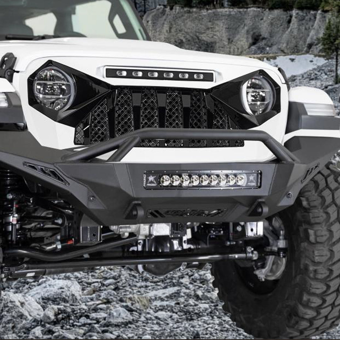 AMERICAN MODIFIED Demon Grille Compatible w/2018-2023 Wrangler JL & Gladiator JT