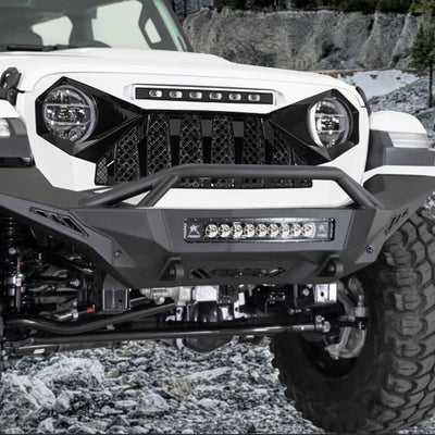AMERICAN MODIFIED Demon Grille, 2018-2023 Wrangler JL & Gladiator JT(Open Box) - VMInnovations