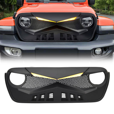 American Modified Grille Compatible w/18-23 Wrangler JL & Gladiator JT (Used) - VMInnovations