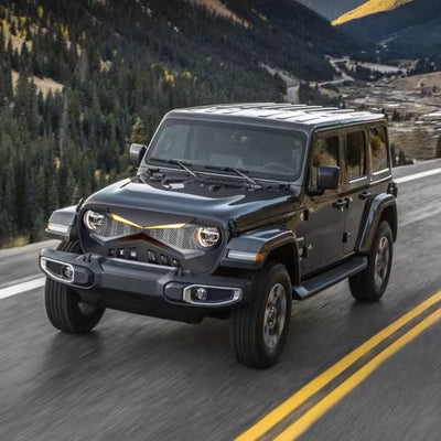 American Modified Grille Compatible w/18-23 Wrangler JL & Gladiator JT (Used) - VMInnovations