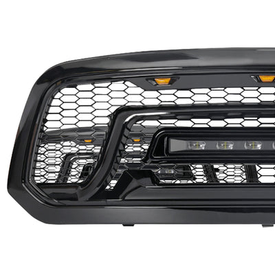 AMERICAN MODIFIED Grille w/ Off Road Lights for 13-18 Dodge Ram 1500 (Used) - VMInnovations