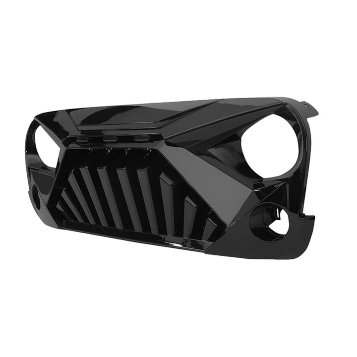 American Modified Grille Compatible with 07-18 Wrangler JK w/Lights (For Parts)