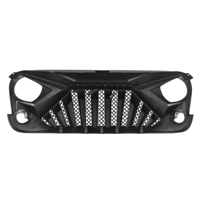American Modified Grille Compatible with 07-18 Wrangler JK w/Lights (For Parts) - VMInnovations