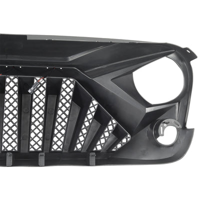 American Modified Goliath Grille Compatible with 07-18 Wrangler JK with Lights