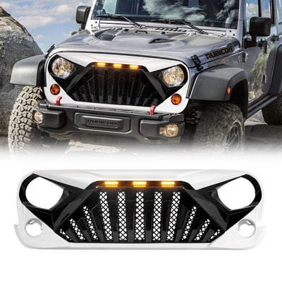 American Modified Goliath Grille Compatible w/07-18 Jeep Wrangler JK (Open Box) - VMInnovations