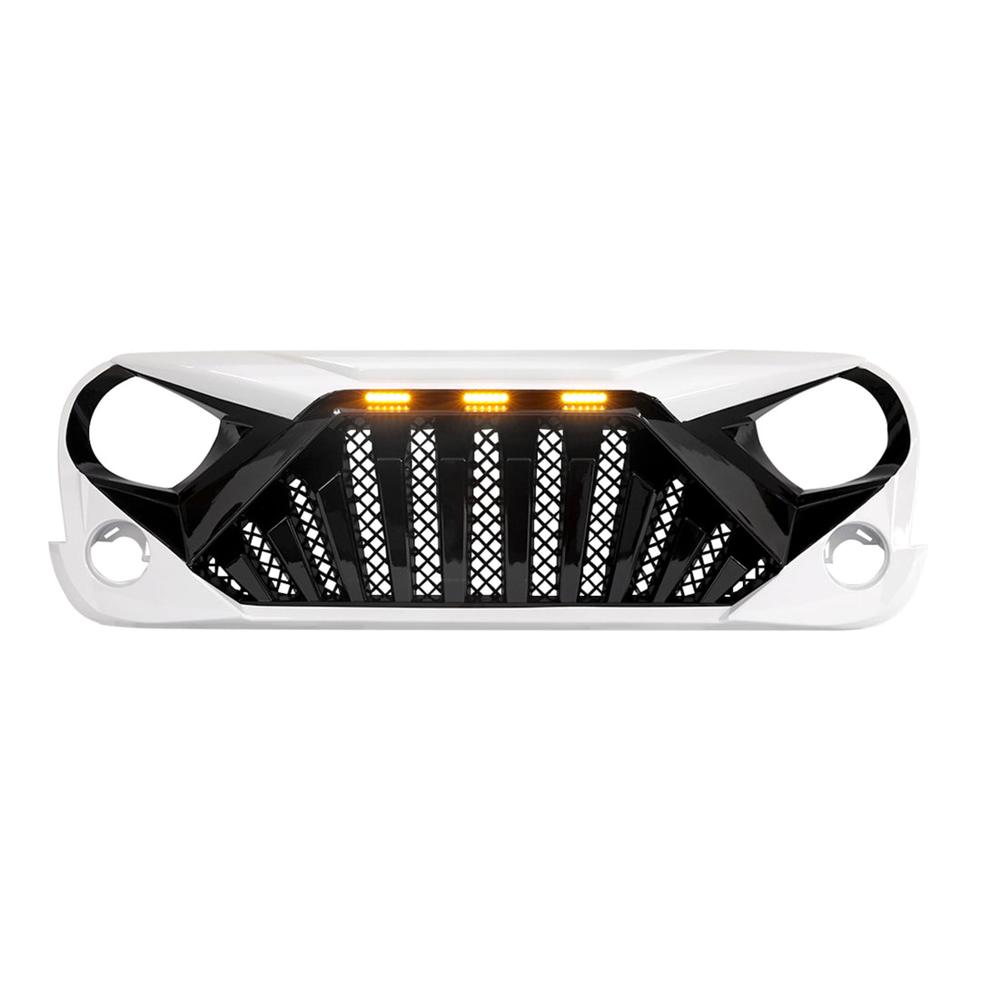 American Modified Goliath Grille Compatible w/07-18 Jeep Wrangler JK (Open Box)