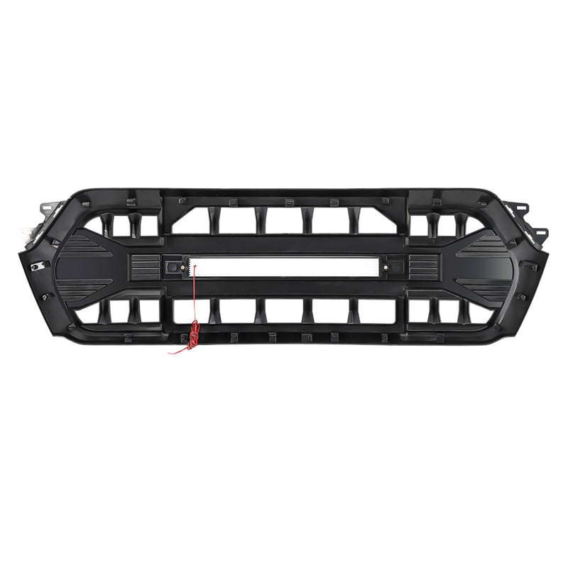 AMERICAN MODIFIED Armor Grille w/Off Road Lights for 2019 to 2024 Dodge Ram 1500