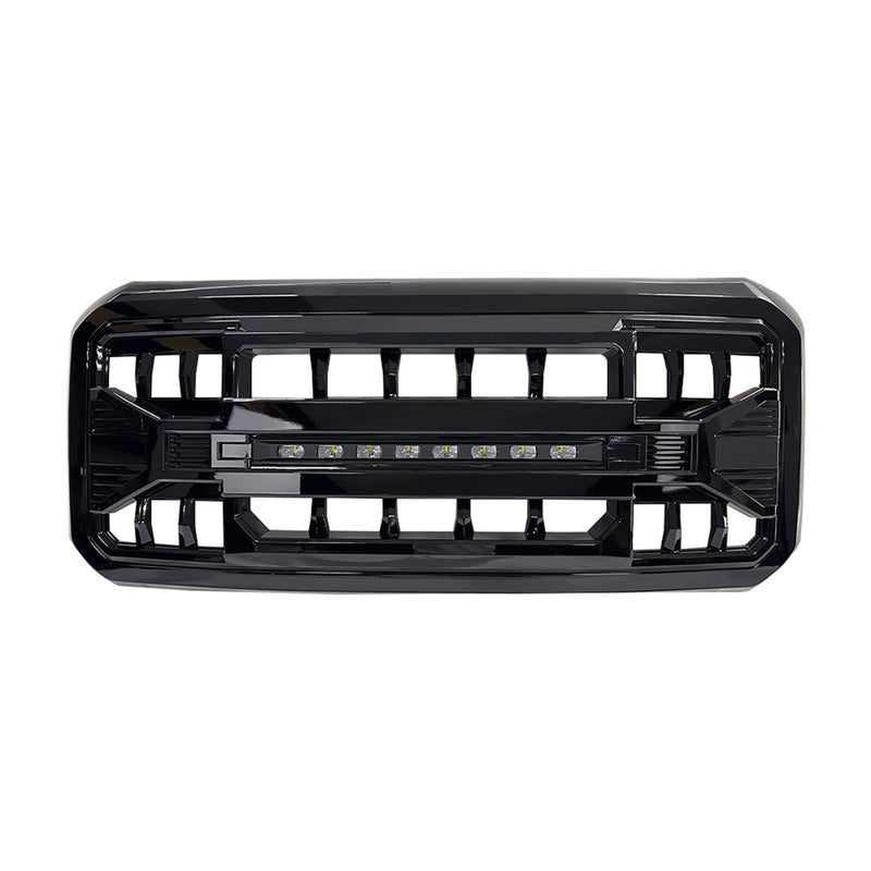 AMERICAN MODIFIED Armor Grille for 2011 to 2016 Ford F250 with Off Road Lights