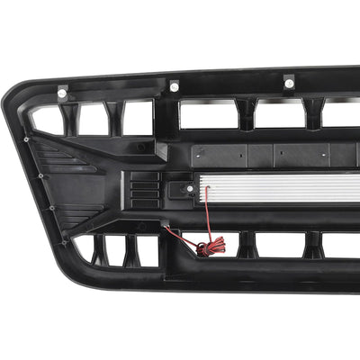 AMERICAN MODIFIED Front Grille Compatible w/04-08 Ford F150, Black (Open Box) - VMInnovations