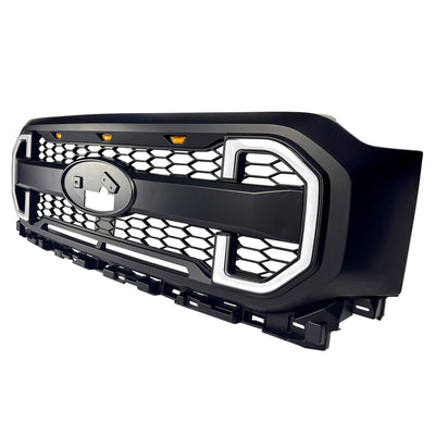 AMERICAN MODIFIED Raptor Mesh Grille Compatible w/21-23 Ford F150 (Open Box) - VMInnovations