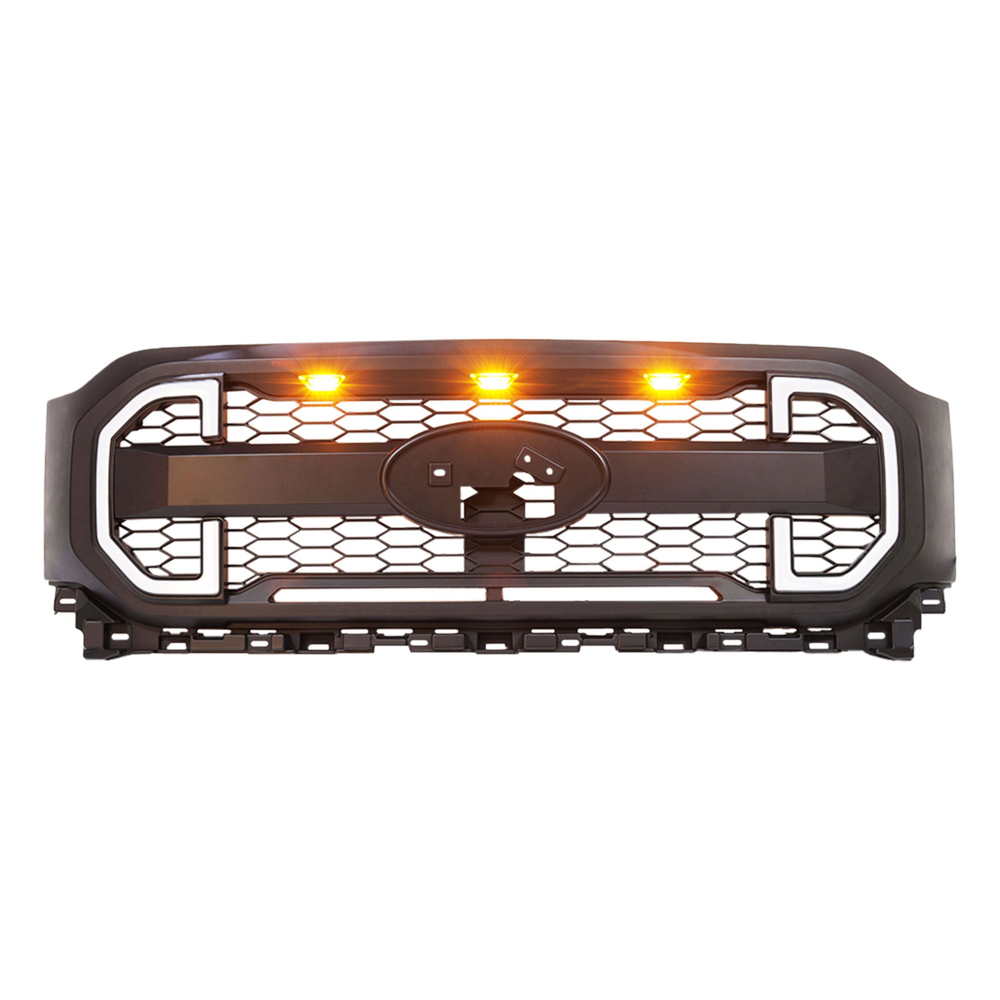 AMERICAN MODIFIED Raptor Mesh Grille Compatible w/21-23 Ford F150 (Open Box) - VMInnovations