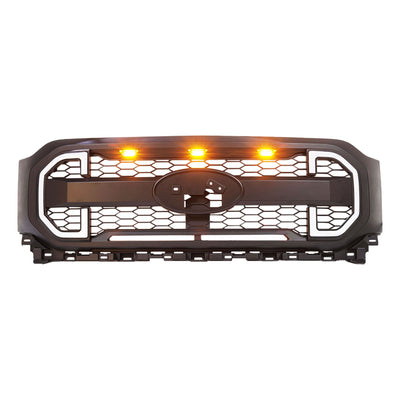 AMERICAN MODIFIED Raptor Style Mesh Grille Compatible with 2021-2023 Ford F150