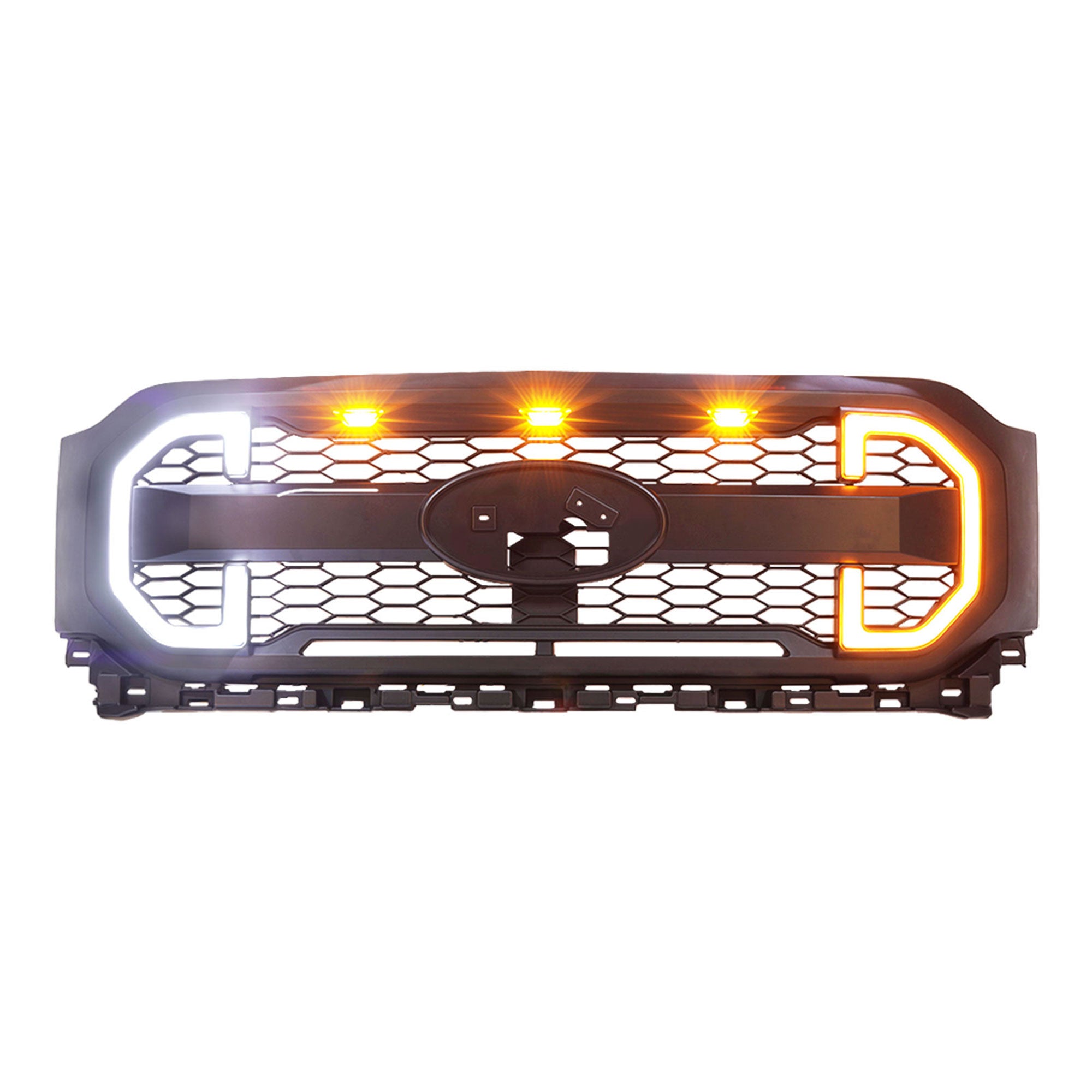 AMERICAN MODIFIED Raptor Mesh Grille Compatible w/21-23 Ford F150 (Open Box) - VMInnovations