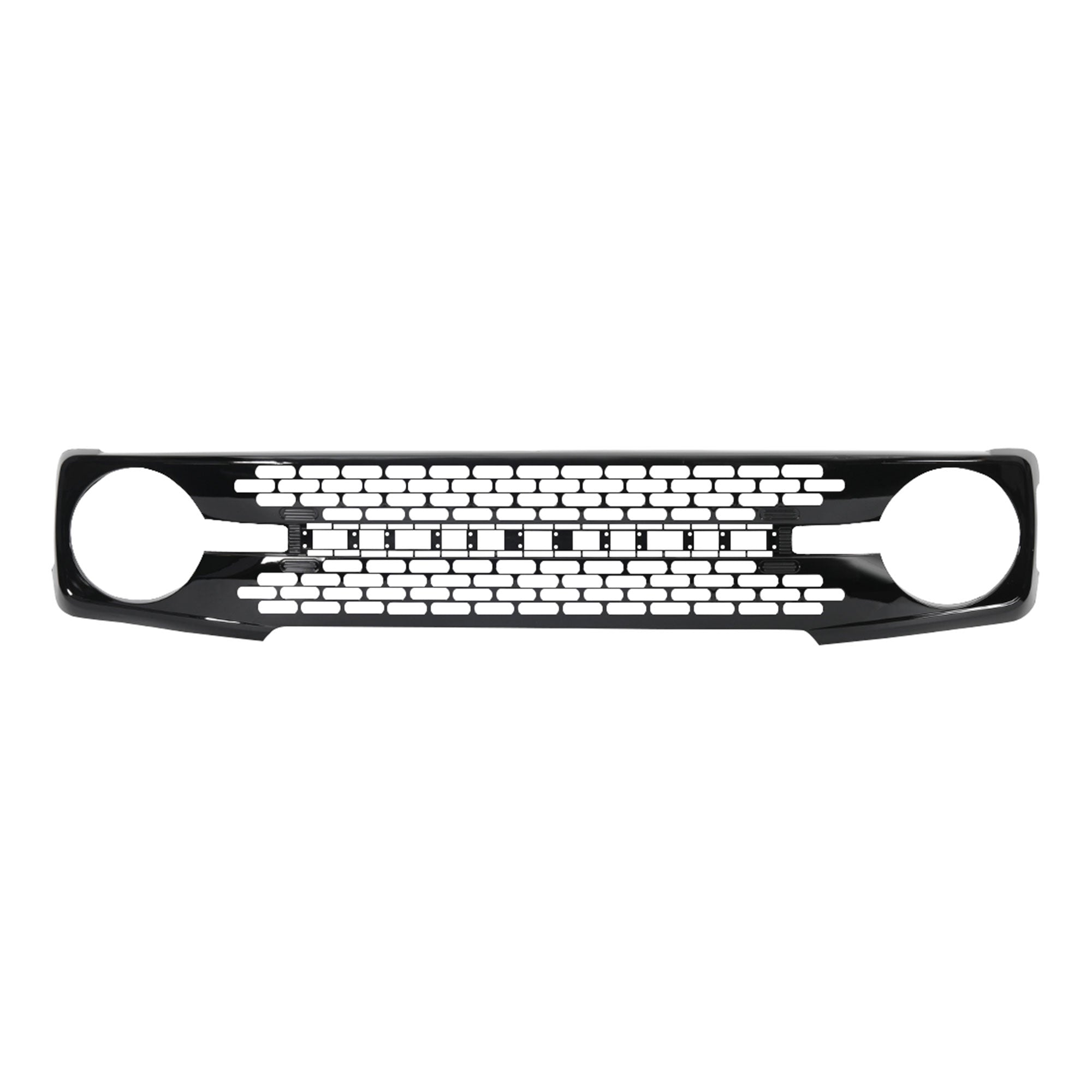 AMERICAN MODIFIED Grille w/DIY Letters for 21-23 Ford Bronco, Black (Open Box) - VMInnovations