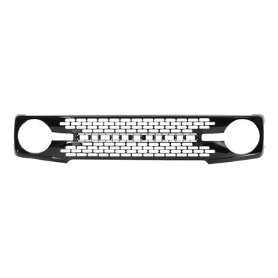 AMERICAN MODIFIED Grille w/DIY Letters for 21-23 Ford Bronco, Black (Open Box) - VMInnovations