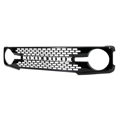 AMERICAN MODIFIED Grille w/DIY Letters for 21-23 Ford Bronco, Black (Open Box) - VMInnovations