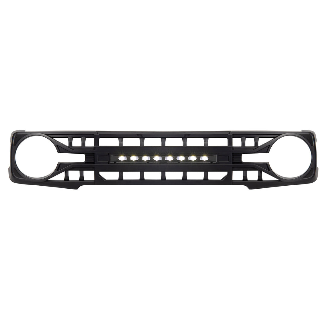 AMERICAN MODIFIED Armor Grille for 21-24 Ford Bronco with Off-Road Lights (Used)