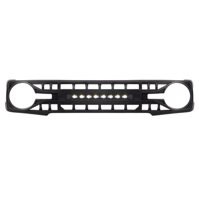 AMERICAN MODIFIED Armor Grille for 2021-2024 Ford Bronco with Off-Road Lights