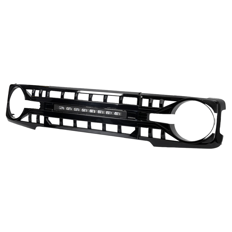 AMERICAN MODIFIED Armor Grille for 2021 to 2023 Ford Bronco w/Off Road Lights