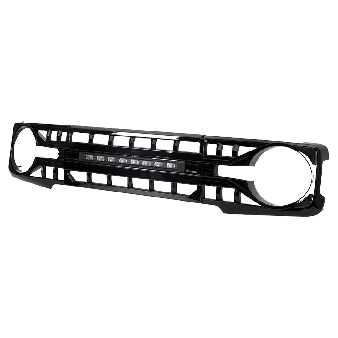 AMERICAN MODIFIED Armor Grille for 21-23 Ford Bronco w/Off Road Lights(Open Box)