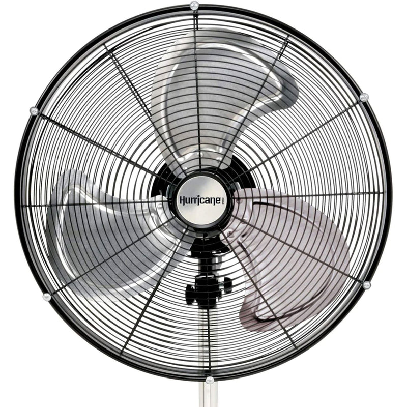 Hurricane Pro Series 20” High Velocity Oscillating Pedestal Stand Fan, 2 Pack