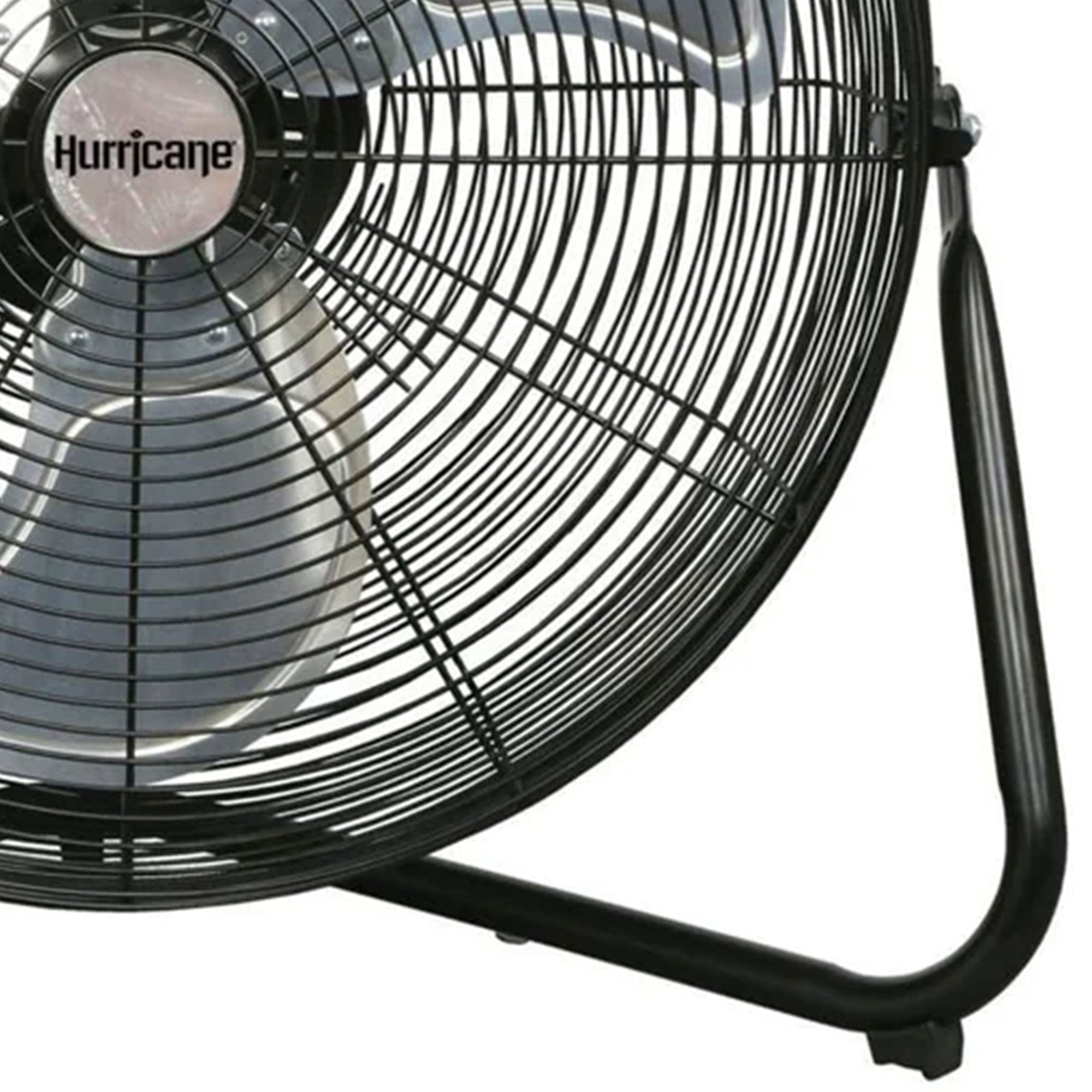 Hurricane Pro Series 20" High Velocity Metal Orbital Floor Fan, Black (2 Pack) - VMInnovations