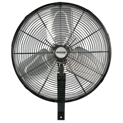 Hurricane 20" Pro Commercial Grade Classic Oscillating Wall Fan, Black, 2 Pack