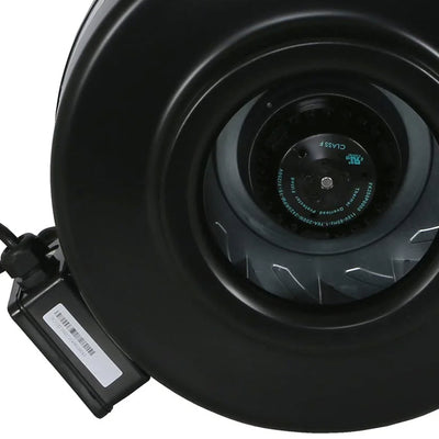 Hurricane 8" Commercial Grade Inline Wall Fan For HVAC & Ventilation (2 Pack) - VMInnovations