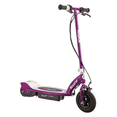 Razor Motorized Electric Scooter Toy with Brakes and Pneumatic Tires (Open Box)