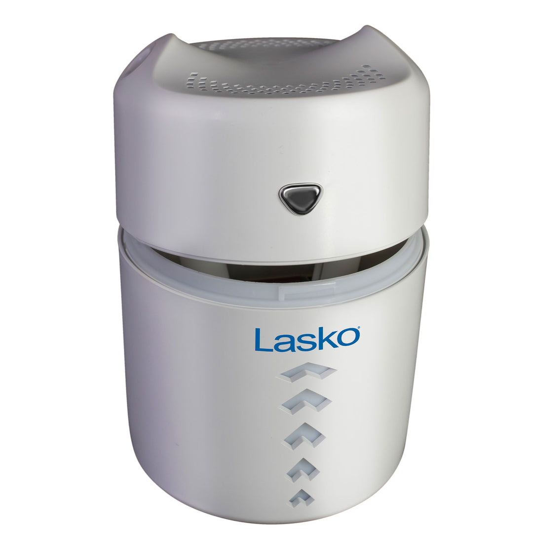 Lasko Ultrasonic Cool Mist Humidifier 0.4L, Home Water Vaporizer, White (Used)