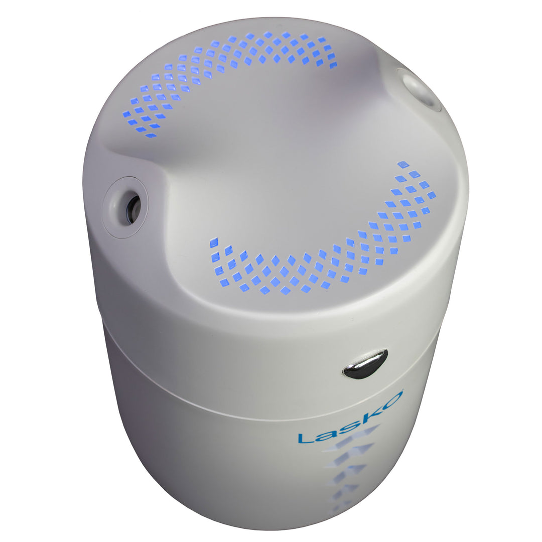 Lasko Ultrasonic Cool Mist Humidifier 0.4L, Water Vaporizer, White (Open Box) - VMInnovations
