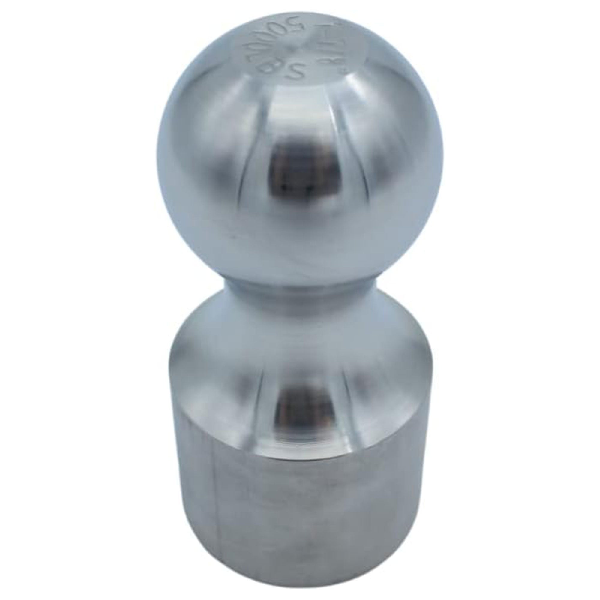 Aluma-Tow 1 7/8 Inch Powder Coated Hitch Ball Replacement, Chrome Plated Steel - VMInnovations