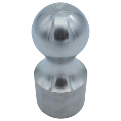 Aluma-Tow 1 7/8 Inch Powder Coated Hitch Ball Replacement, Chrome Plated Steel - VMInnovations