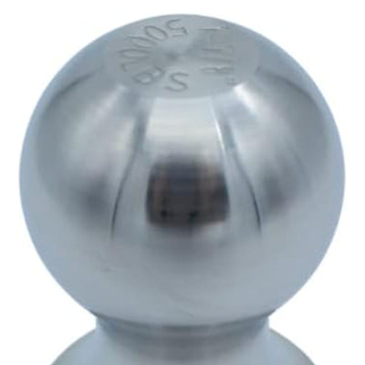 Aluma-Tow 1 7/8 Inch Powder Coated Hitch Ball Replacement, Chrome Plated Steel - VMInnovations