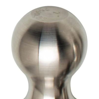 Aluma-Tow 2 in. Heavy Duty Hitch Ball Replacement, Stainless Steel (Open Box) - VMInnovations