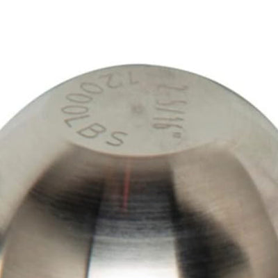 Aluma-Tow 2 5/16 Inch Powder Coated Hitch Ball, Stainless Steel (Open Box) - VMInnovations