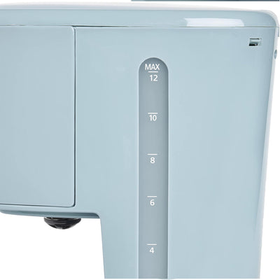 Haden Brighton 12 Cup Sleek Modern Nautical Coffee Maker, Sky Blue (Open Box) - VMInnovations