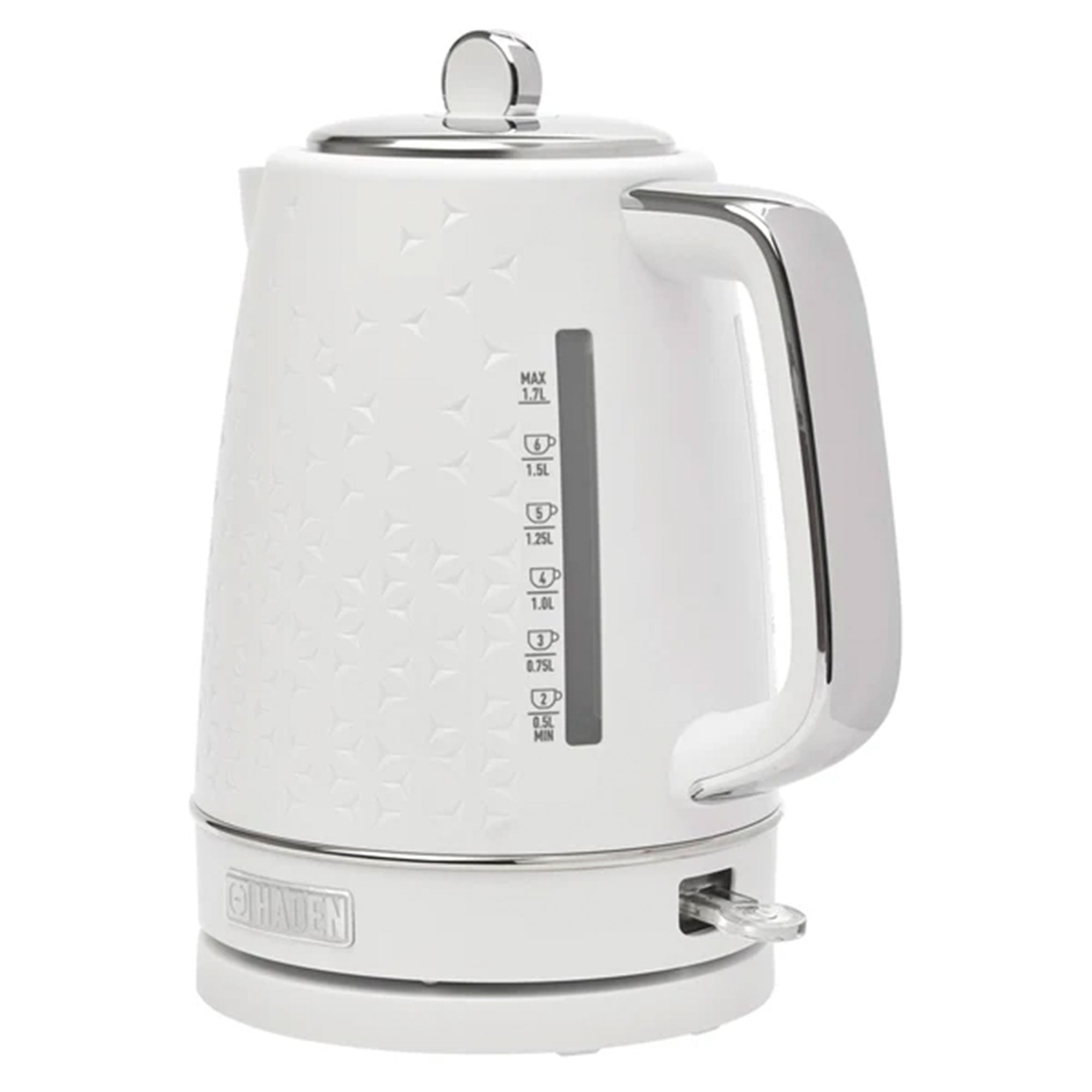 Haden Starbeck Electric Kettle w/Auto Shut Off & Light Indicator,White(Open Box) - VMInnovations