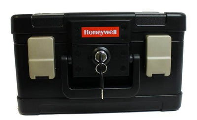 HONEYWELL 1102 Fire/Water Resistant Protection Document Chest Safe .15 Cu Ft