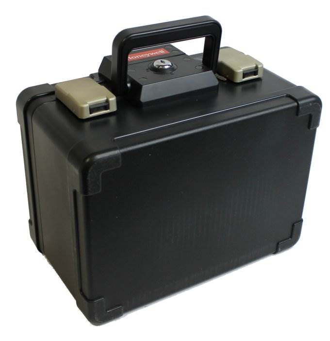 HONEYWELL 1102 Fire/Water Resistant Protection Document Chest Safe .15 Cu Ft