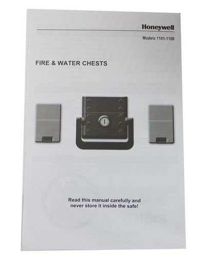 HONEYWELL 1102 Fire/Water Resistant Protection Document Chest Safe .15 Cu Ft