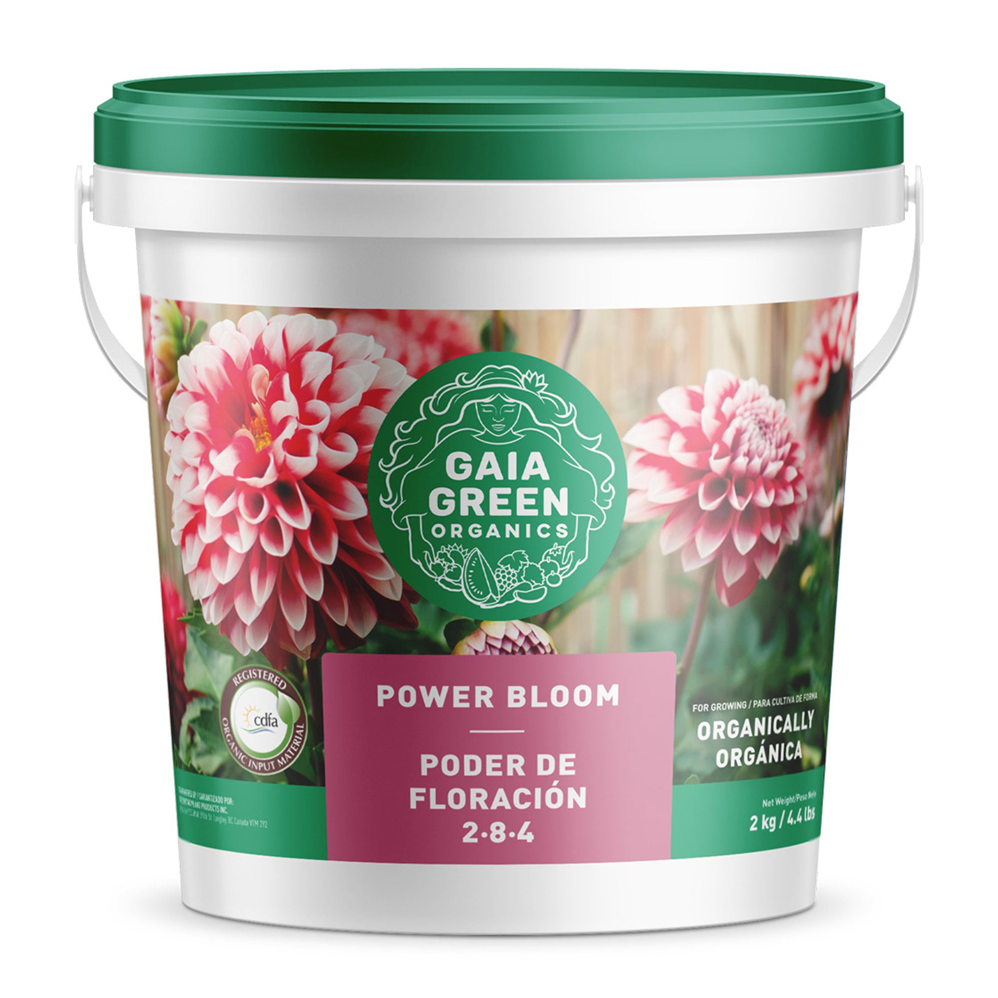 SunBlaster Light + GAIA GREEN All Purpose Plant Food + GAIA GREEN Power Bloom