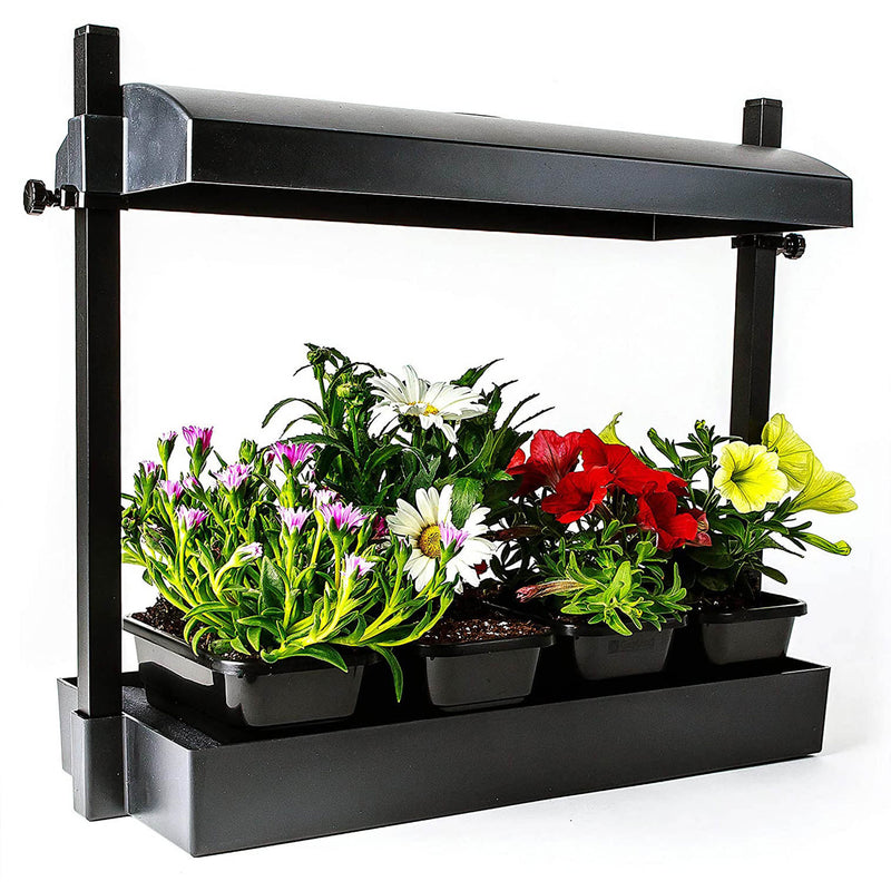SunBlaster 1600218 T5HO Grow Light Garden Micro + GAIA GREEN All Purpose Plant
